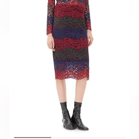 Sandro Lace Blouse + Skirt set - Picture 5 of 9